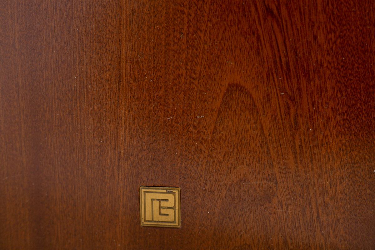 Pierre Balmain Secretaire Desk with Flap with Signature, France, 1980s