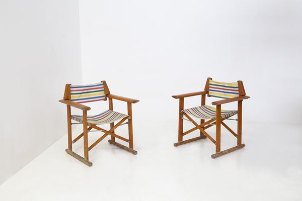 Hollywood Folding Armchairs by Reguitti