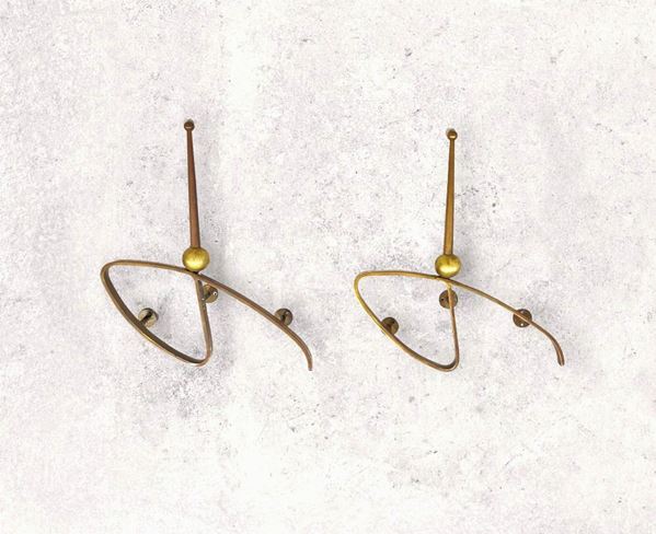 Italian Pair of handles, 50s