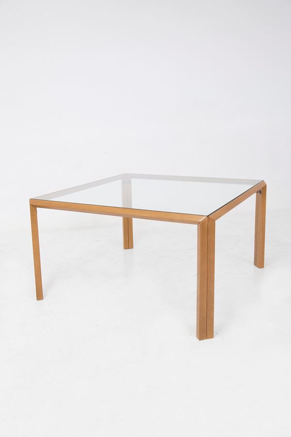 Gae Aulenti - Square table attr. Gae Aulenti