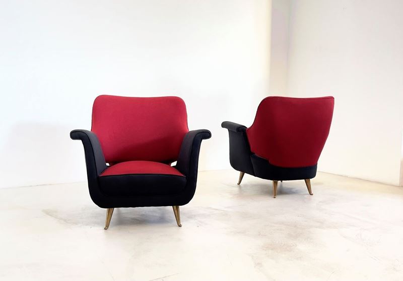 ISA Armchairs, 1950s