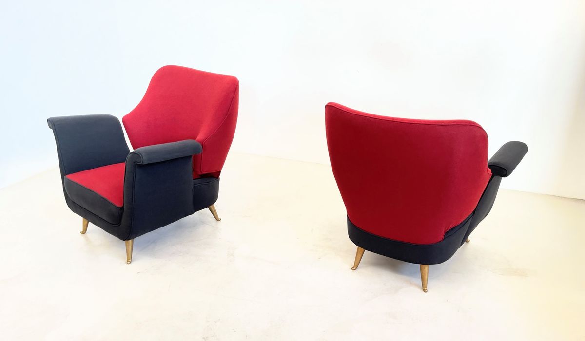 ISA Armchairs, 1950s