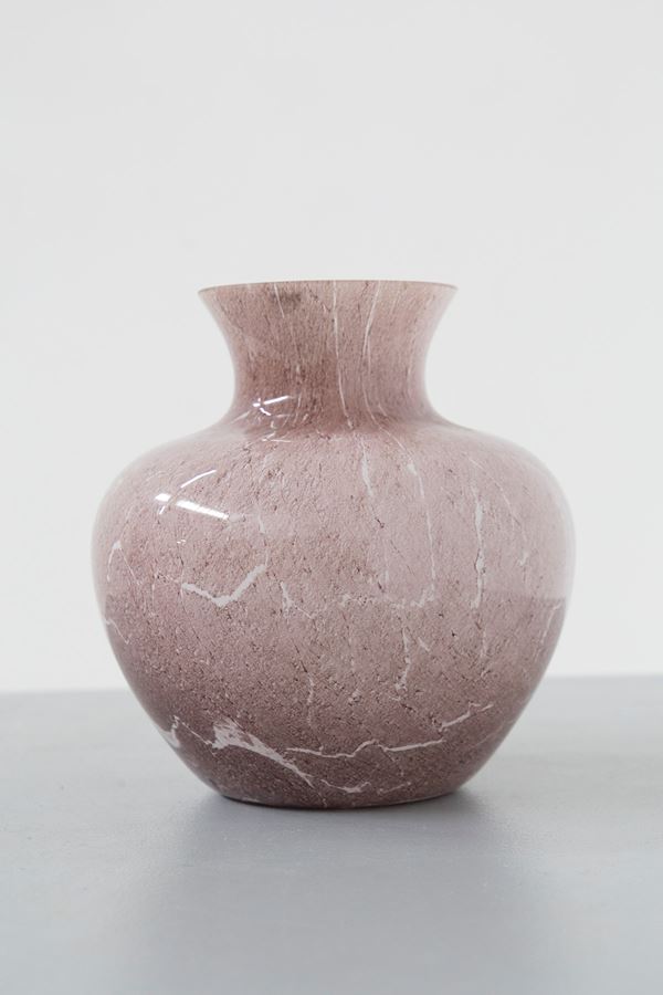 Vaso vetro di Murano VEART Ludovico Da Santiliana