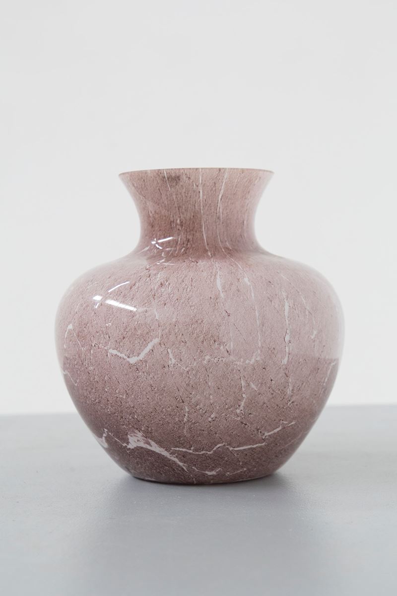 Vaso vetro di Murano VEART Ludovico Da Santiliana