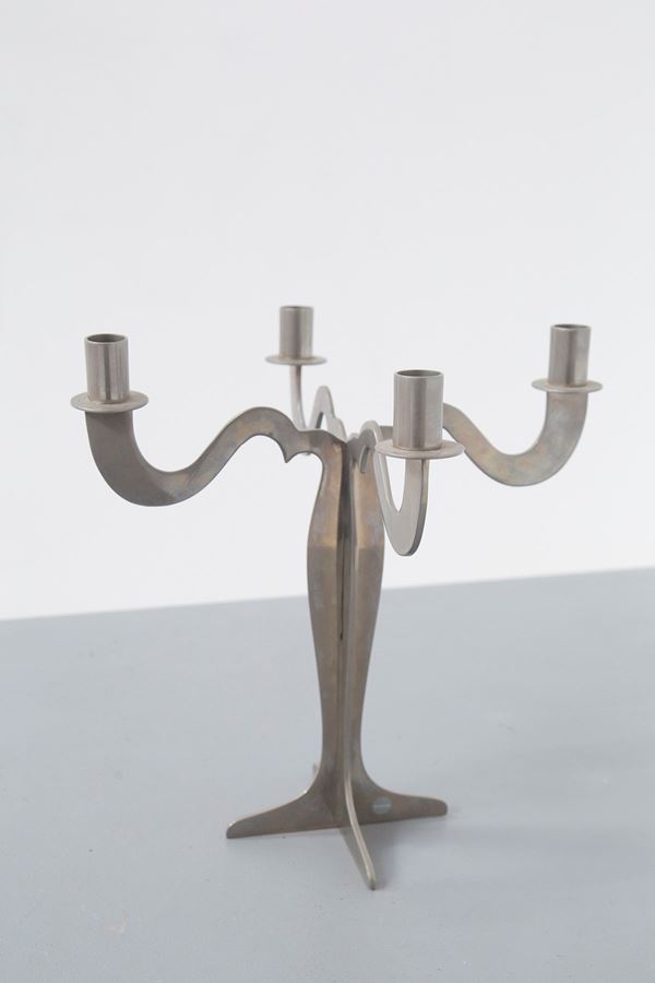Steel candlestick (DriadeCosmo)