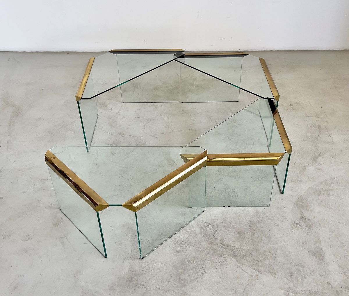 Gallotti e Radice Four Coffee Tables, 1970s.