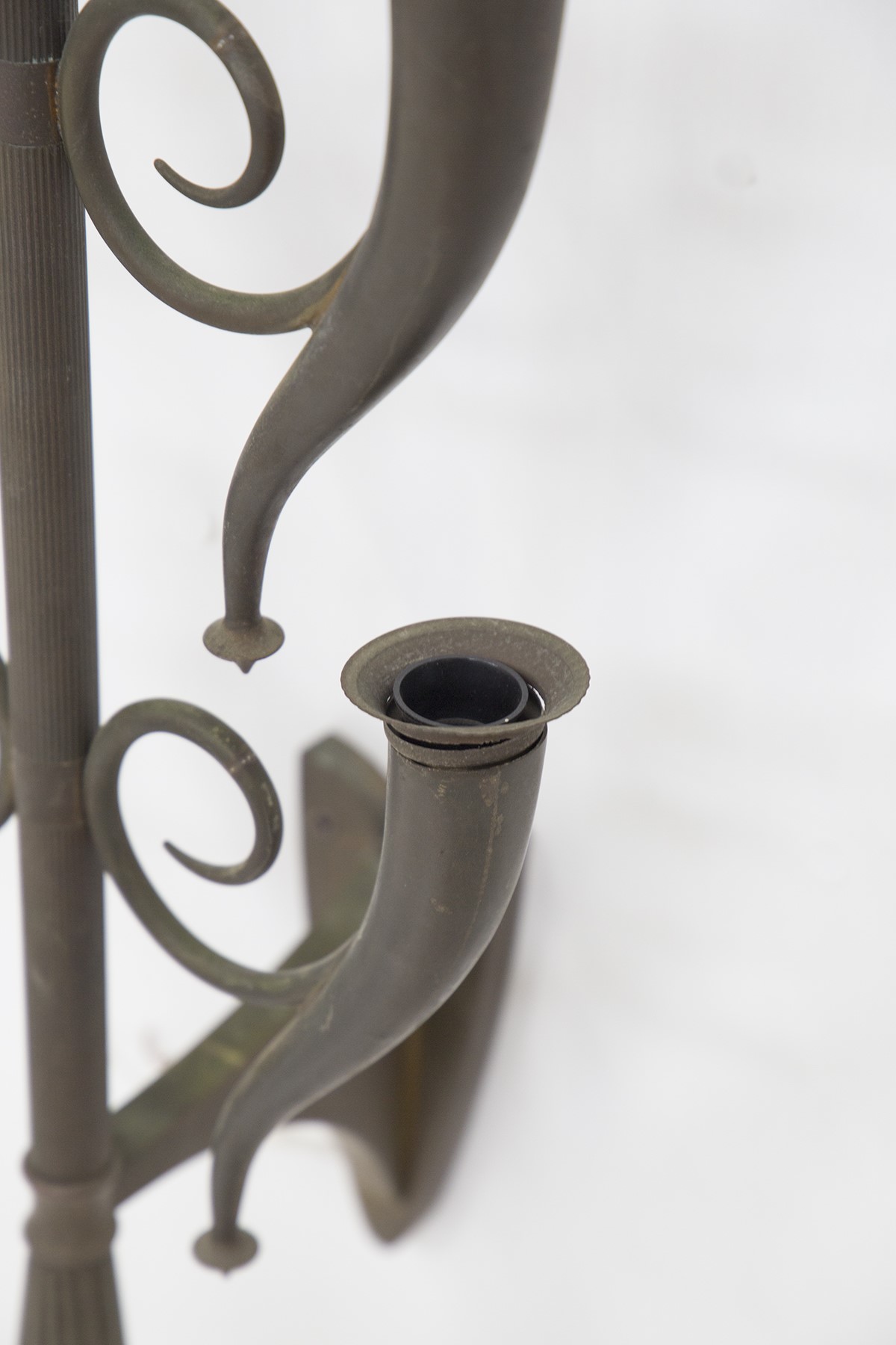 Applique in Bronzo Patinato Attr. a Gio Ponti