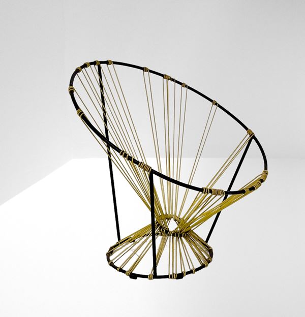 Pierre Guariche,Michel Mortier,Joseph Andr&#232; Motte - Scoubidou Chair by Pierre Guariche, Michel Mortier e Joseph André Motte