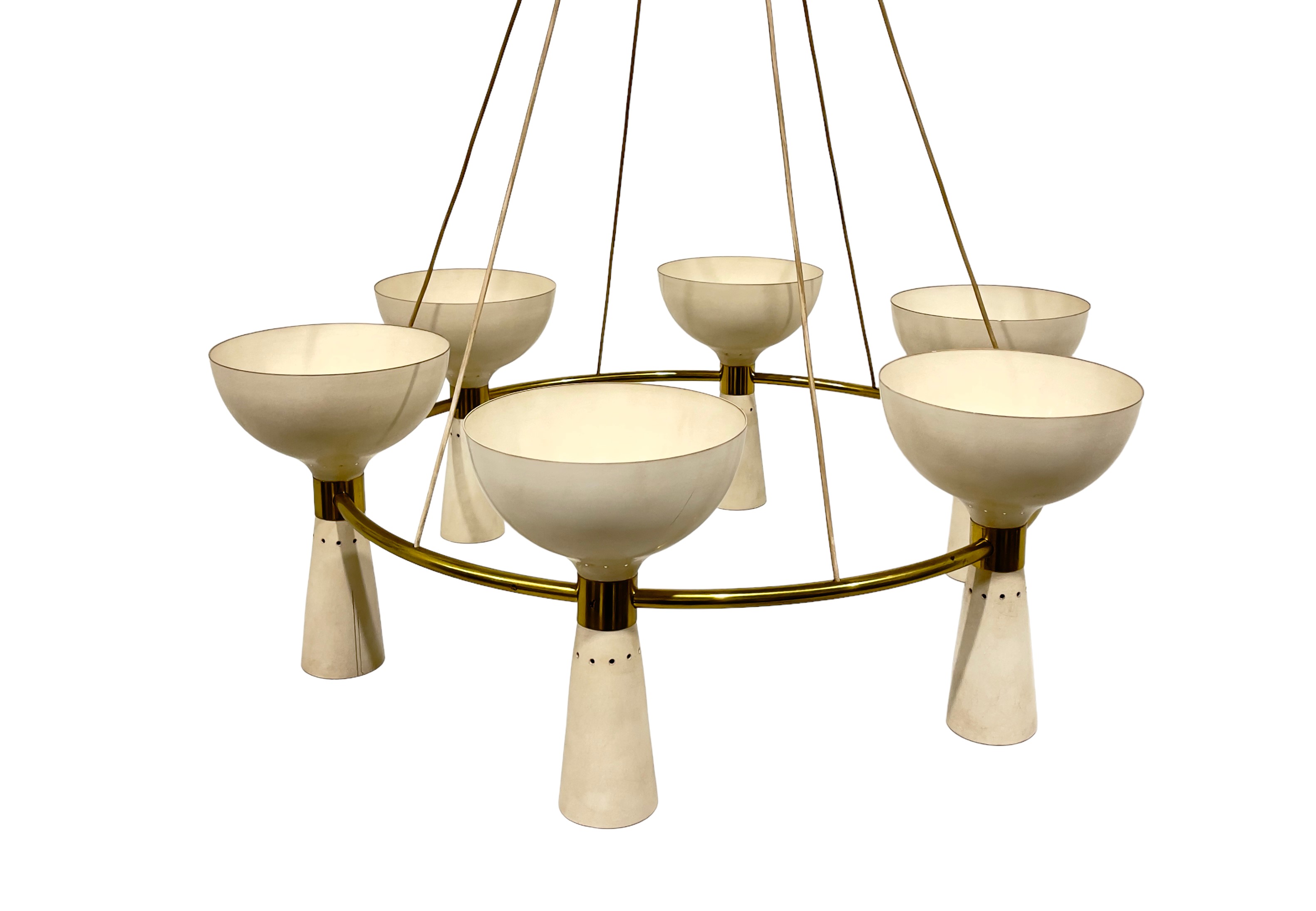 Lampadario Dodici Luci Stilnovo