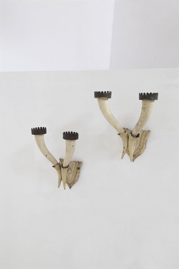 Carlo Enrico Rava - Pair of applique by Carlo Enrico Rava Published