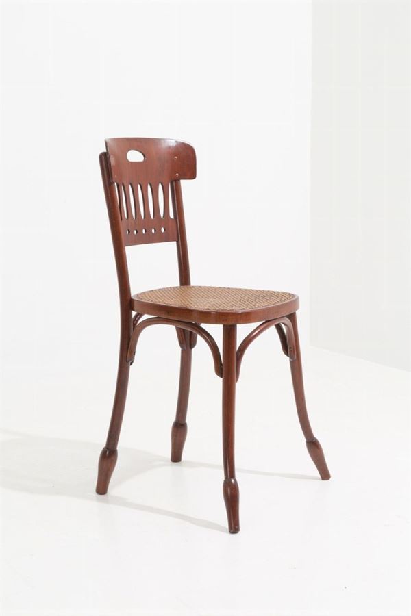 Sedia Thonet vintage per croupier 
