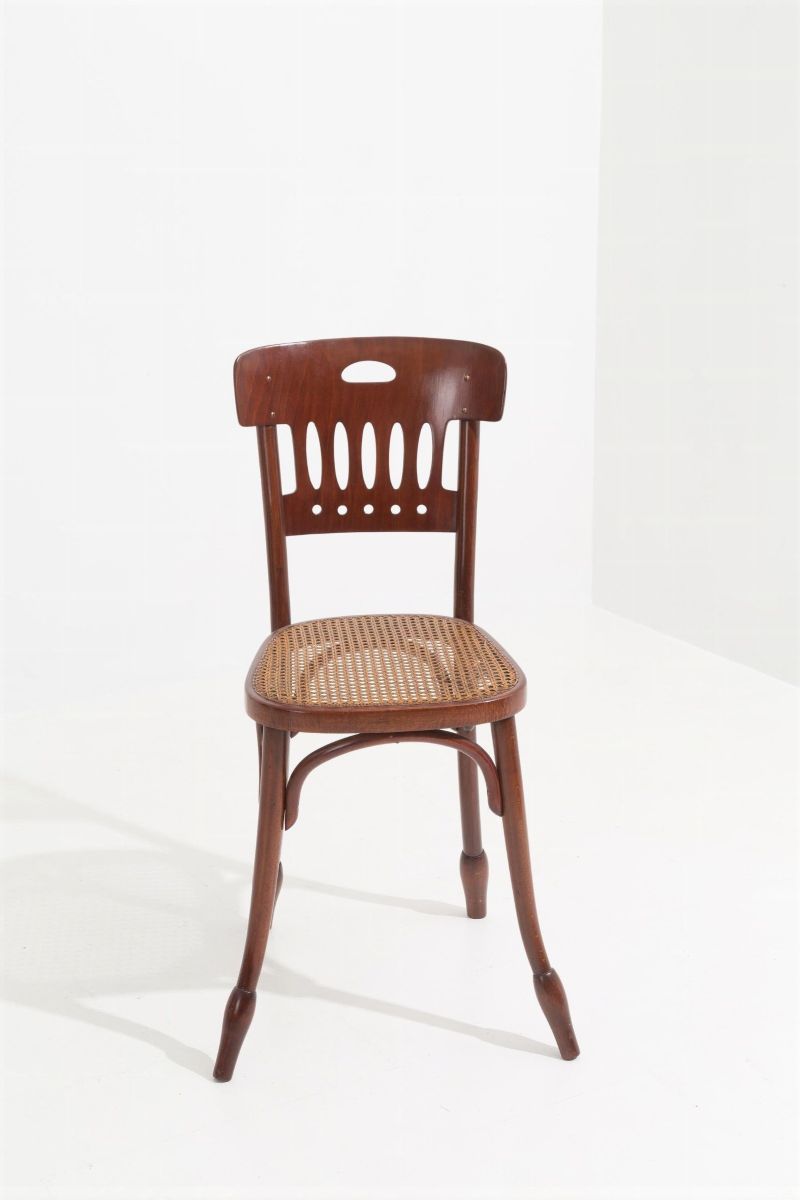 Sedia Thonet vintage per croupier