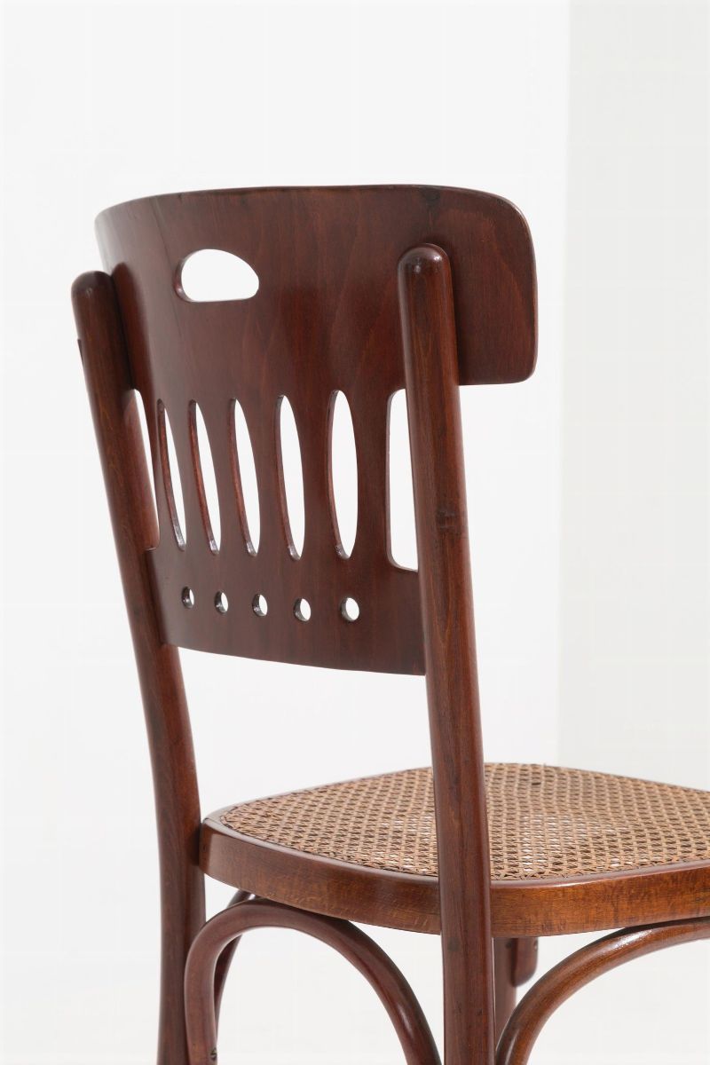 Sedia Thonet vintage per croupier