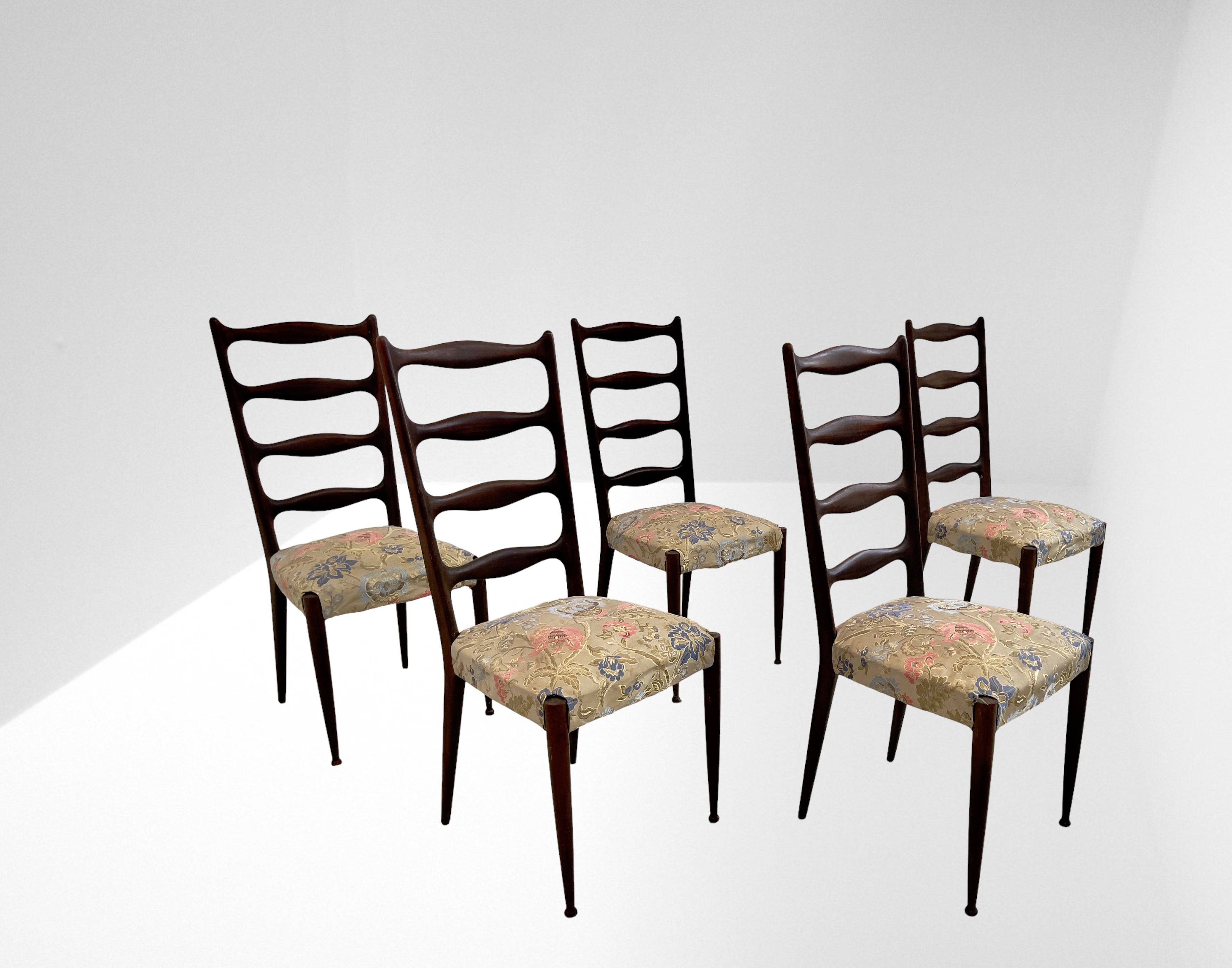 Set di Cinque Sedie Paolo Buffa