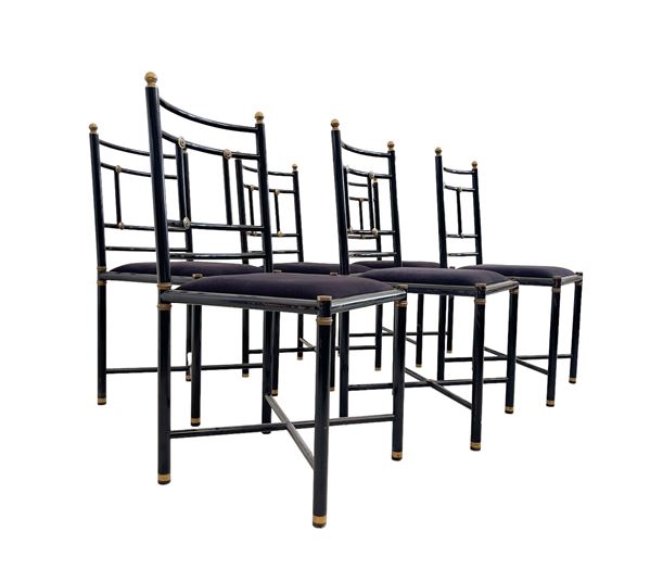 Set of six chairs