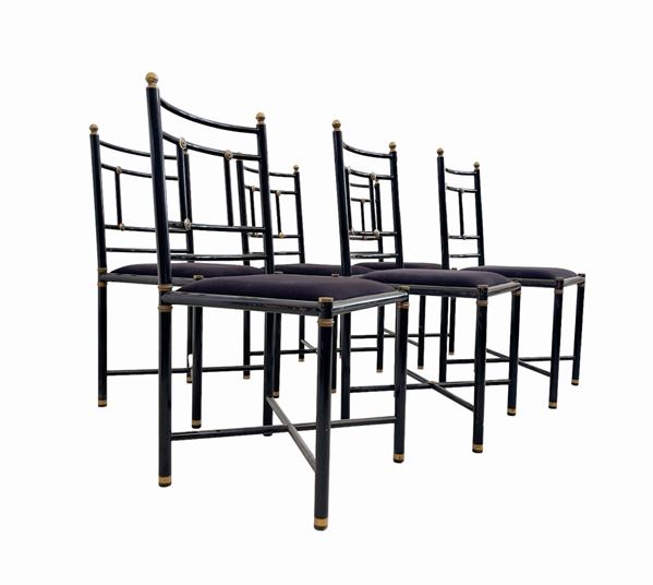 Set di sei sedie