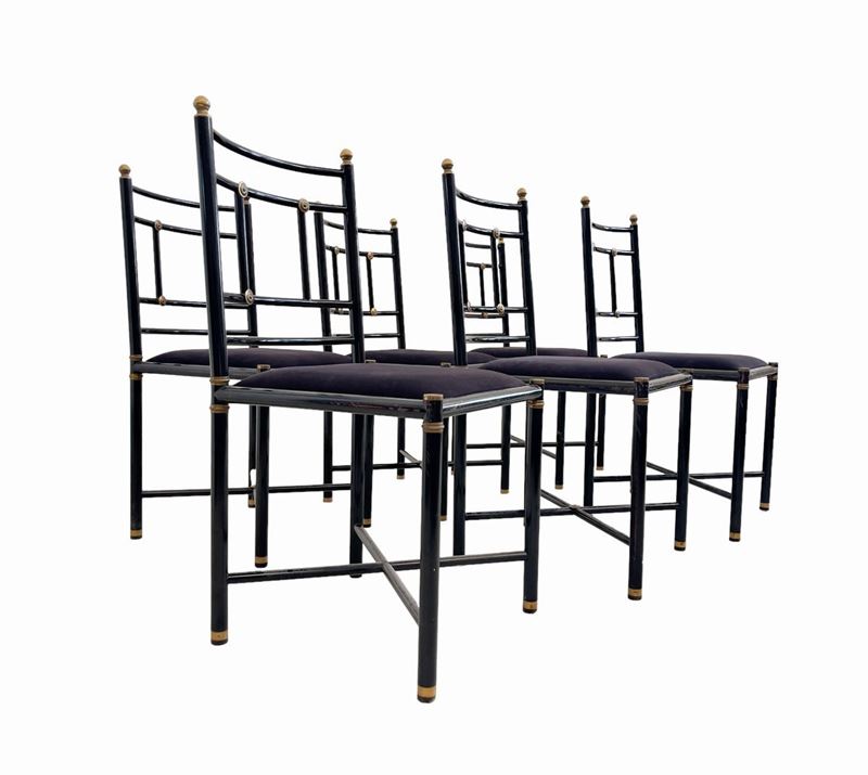 Set di sei sedie