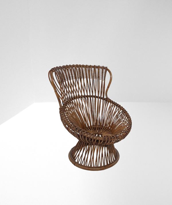 Franco Albini - Poltrona Modello Margherita di FRANCO ALBINI per BONACINA.