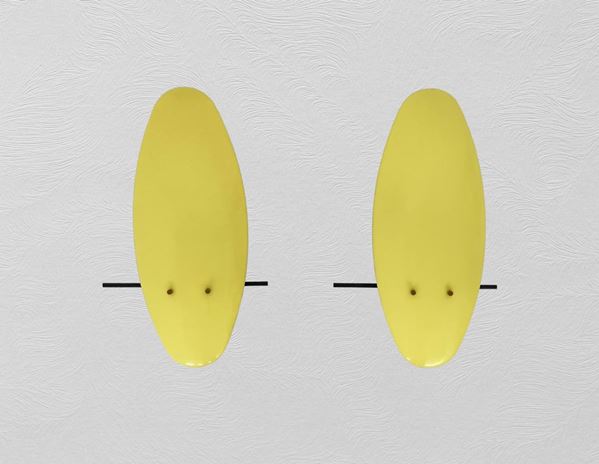 Angelo Lelii - Pair of wall sconces by Angelo Lelli for Arredoluce