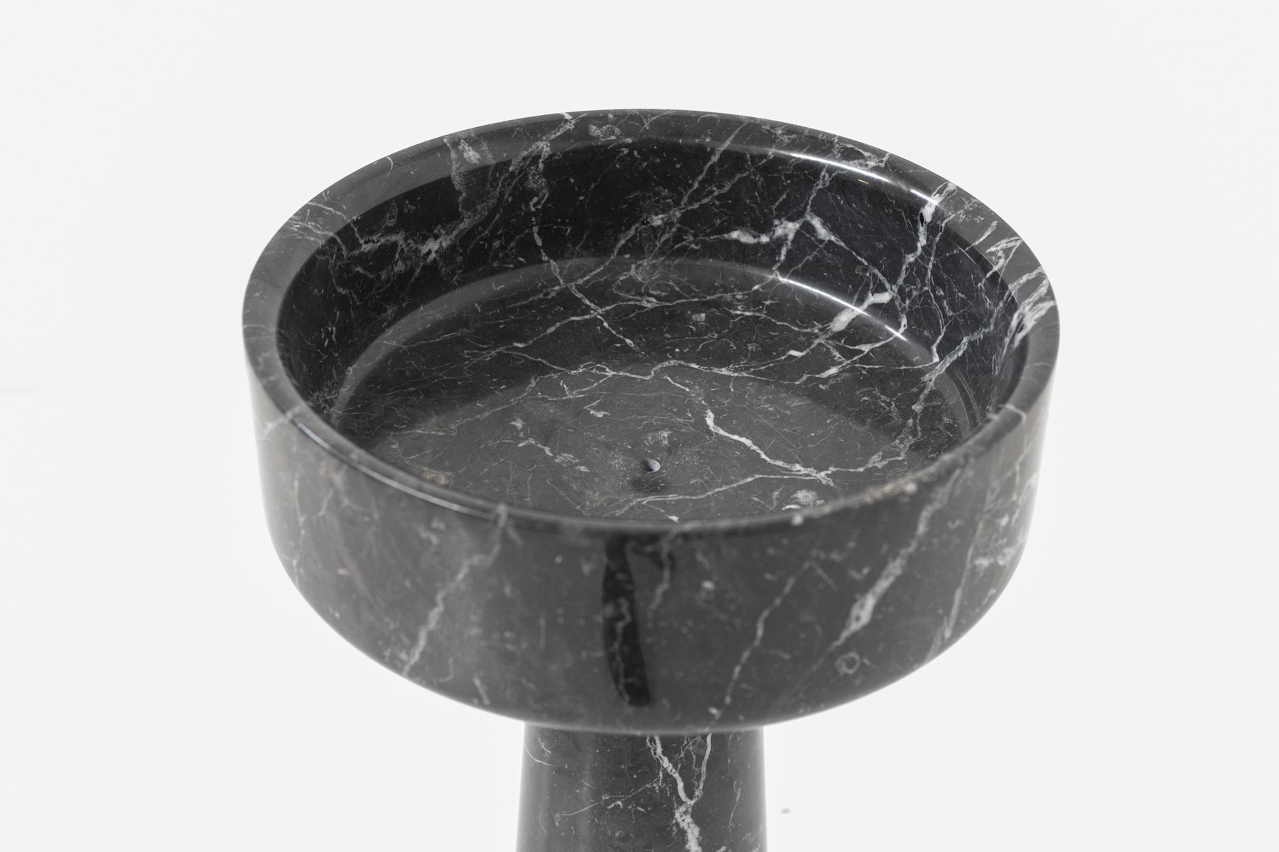 Scultura in Marmo Nero di Angelo Mangiarotti