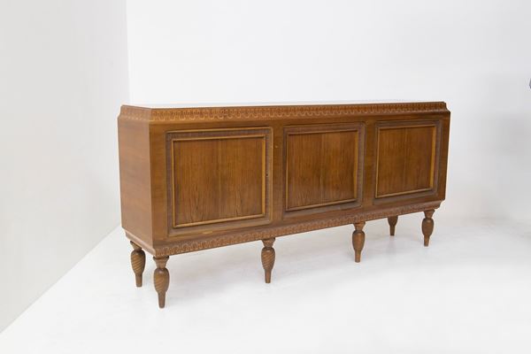 Aristide Valzania - Credenza, etichetta originale