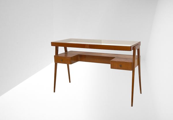 Paolo Buffa - Small wooden desk Paolo Buffa (attr.)