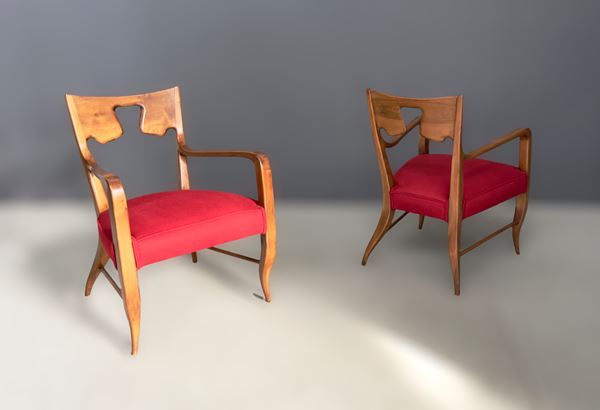 Gio Ponti - Coppia di poltrone Gio Ponti