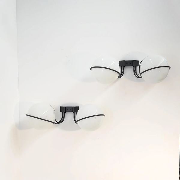 Gino Sarfatti - Pair Sconces Gino Sarfatti for Arteluce