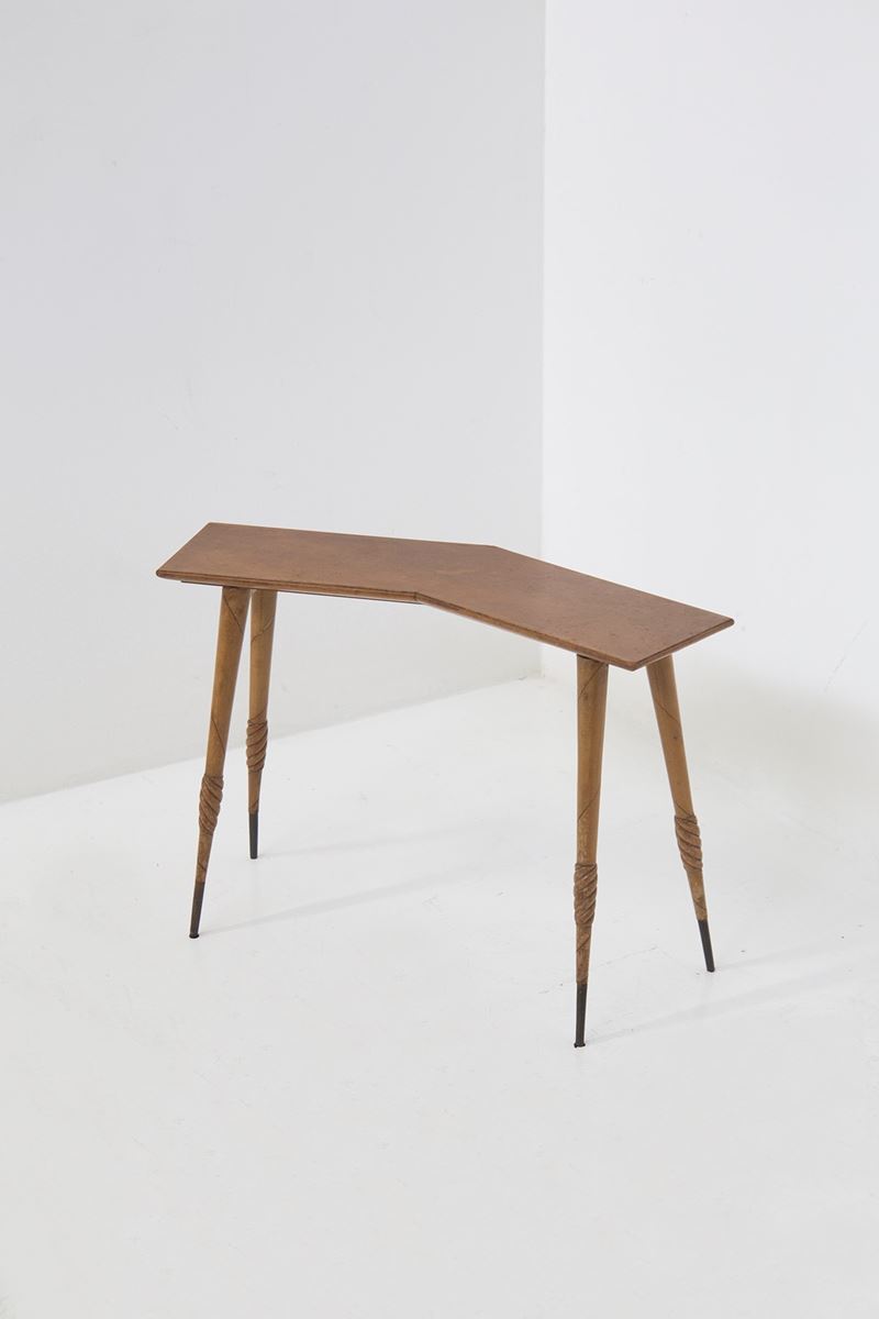 Tavolino da Caffè in Legno Attr. a Gio Ponti