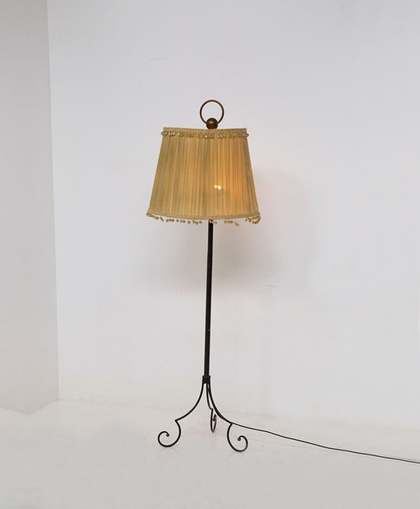 Gilbert Poillerat - Lampada da terra attr. a Gilbert Poillerat