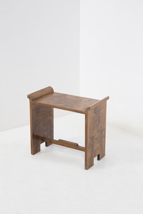 Osvaldo Borsani - Walnut root stool by Osvaldo Borsani