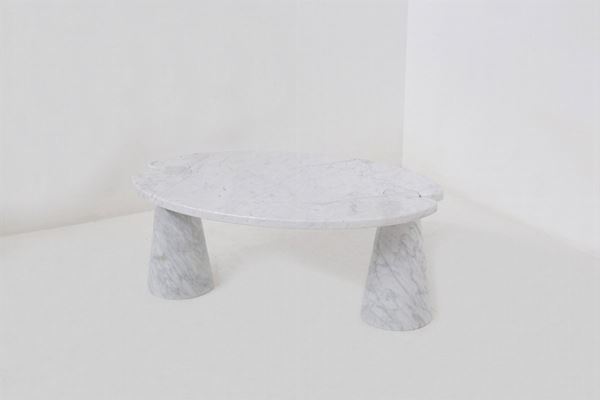 Angelo Mangiarotti - Tavolino in marmo di Angelo Mangiarotti