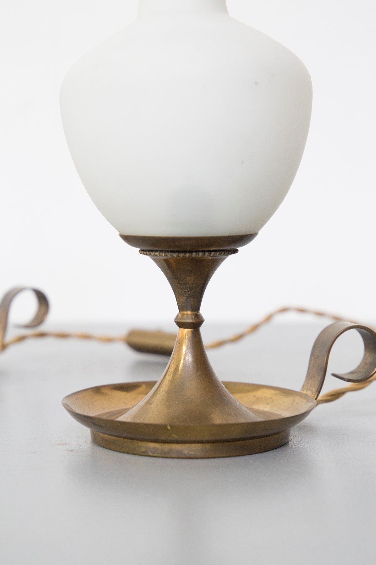 Coppia di Lampade da Tavolo Stilnovo, Etichetta Originale
