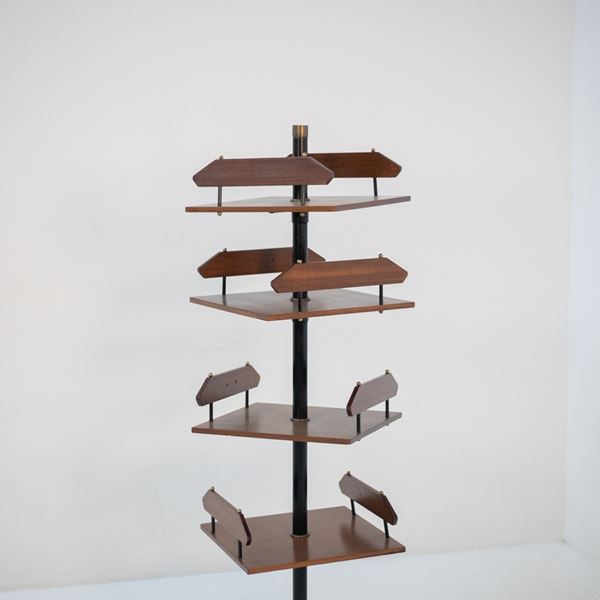 Ico Parisi - Swivel bookcase Attr. a Ico Parisi