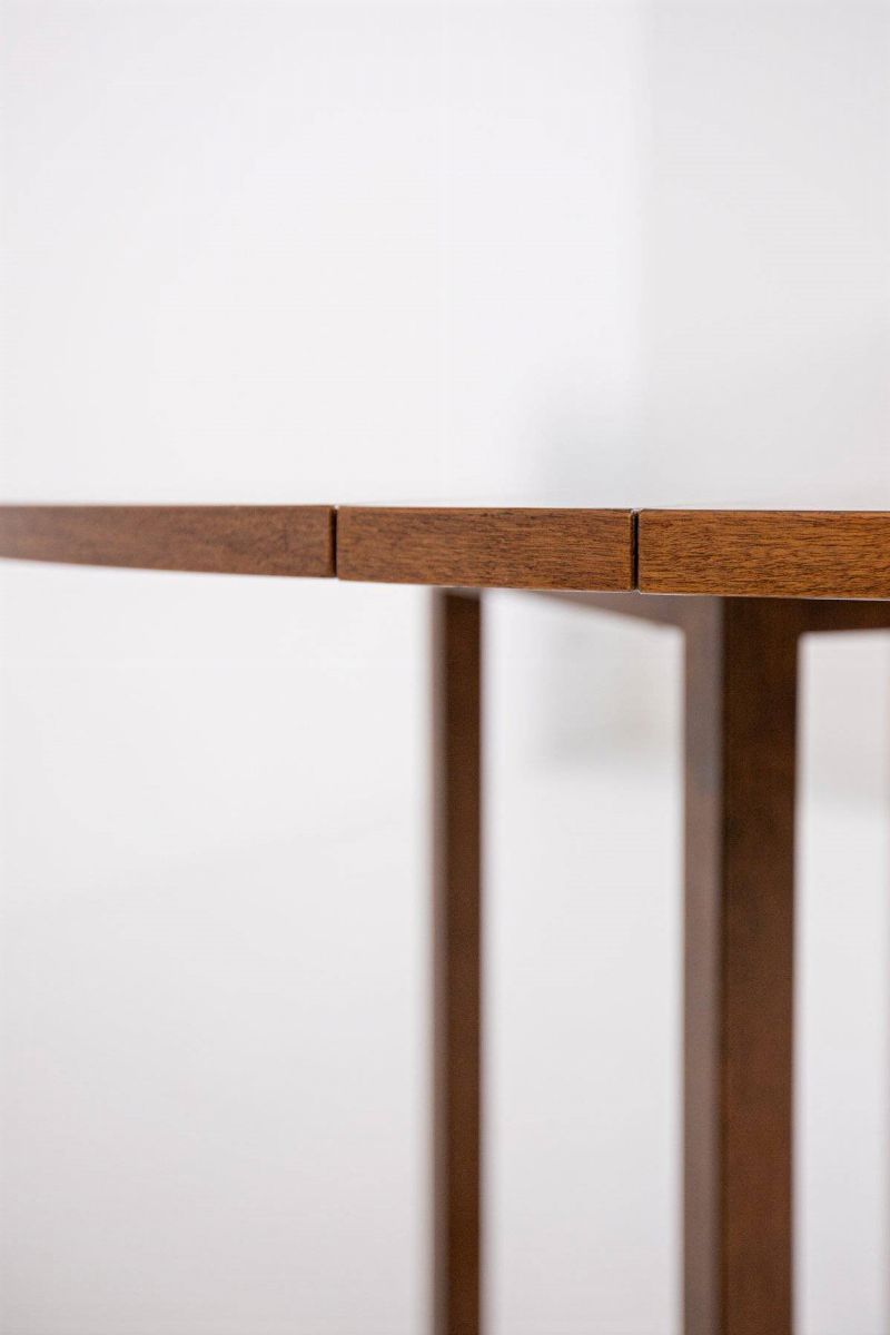 Pierluigi Ghianda "gabbiano" Folding Table in Walnut, Limited Edition