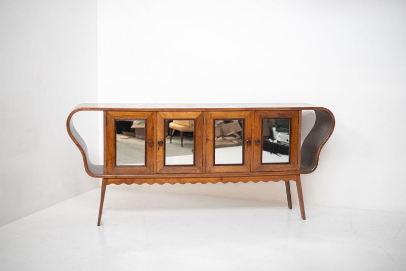 Credenza in Legno di G. Pulitzer, Firmata
