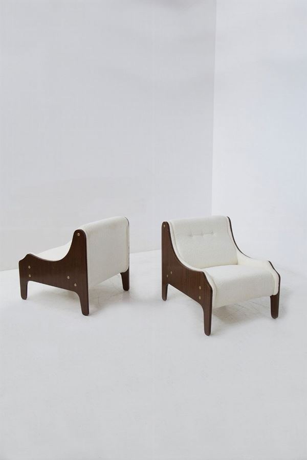 Marco Zanuso - Pair of armchairs "Milord" by M. Zanuso for Arflex