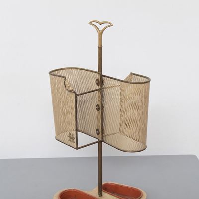 Portaombrelli in Ottone e Alluminio