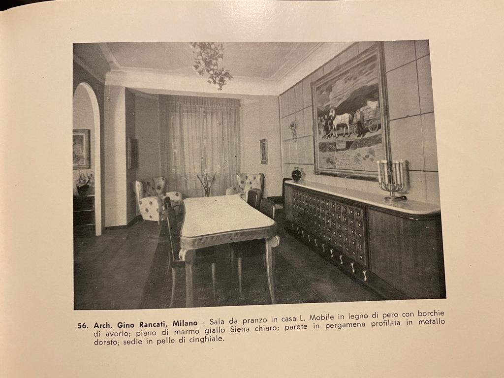 Rara Credenza di G. Rancati, Pubblicata