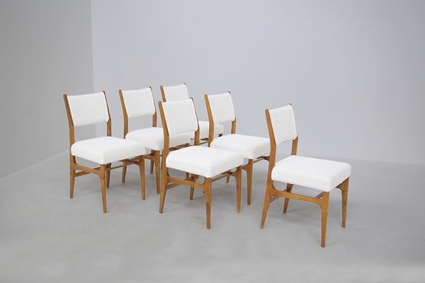 Gio Ponti,Isa Bergamo - Sei Sedie Gio Ponti per Isa Bergamo