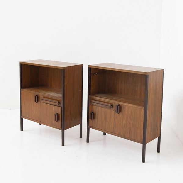 Ico Parisi - Pair of Ico Parisi Positano Nightstands, published