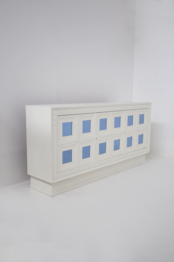 Paolo Buffa,Jean-Charles Moreux - Sideboard in lacquered wood (attr.)