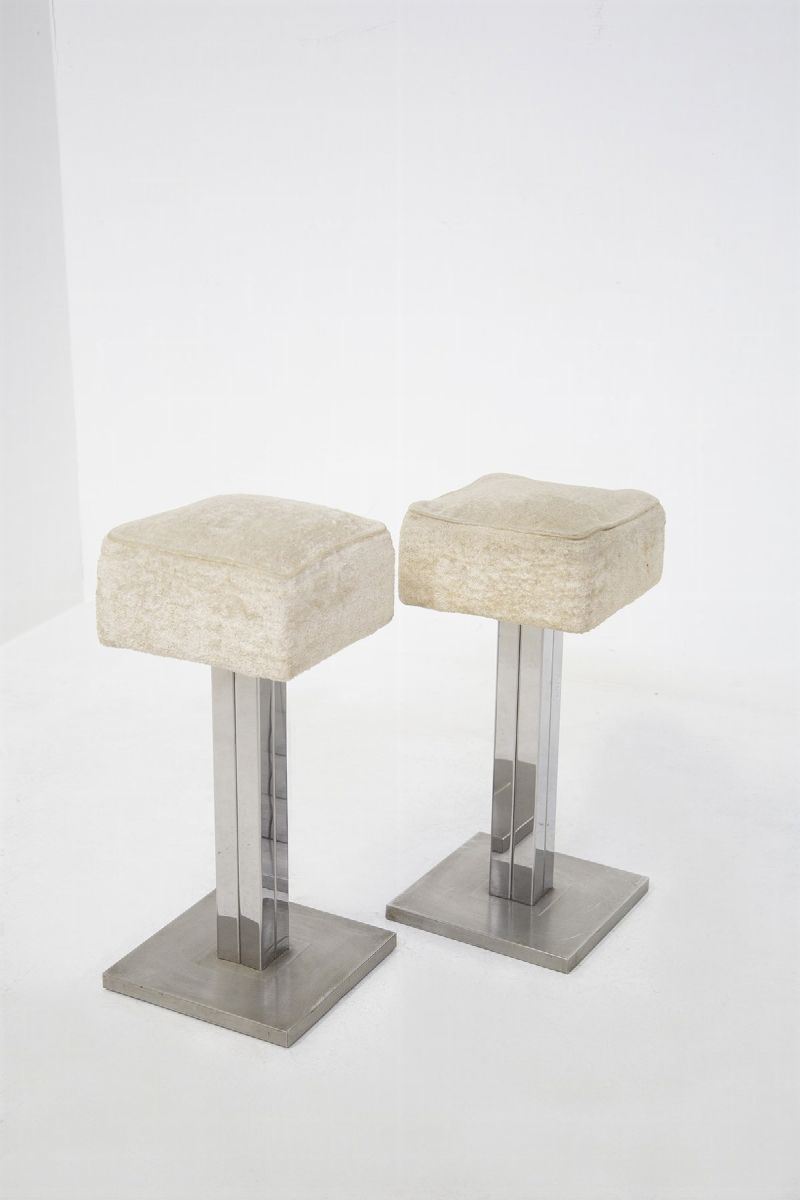 Coppia di Pouf Vittorio Introini