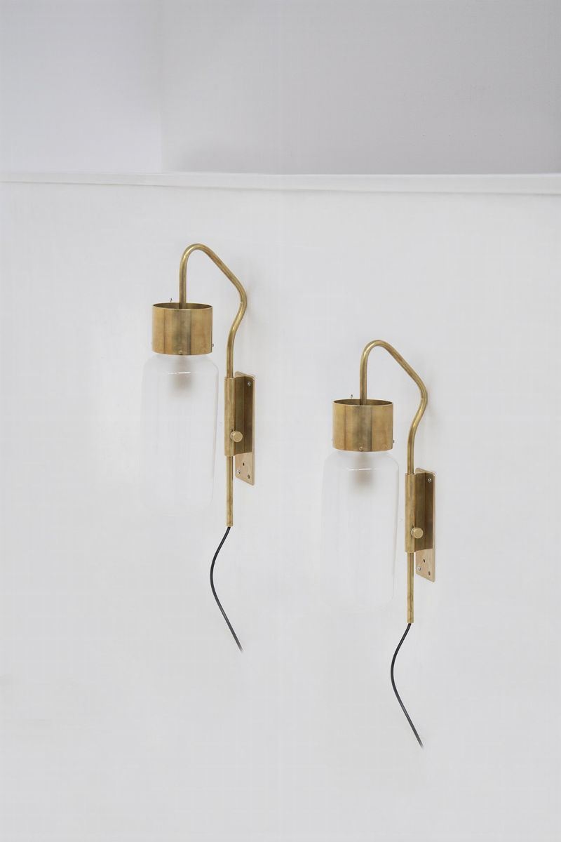Italian Wall Lights By Luigi Caccia Dominioni For Azucena
