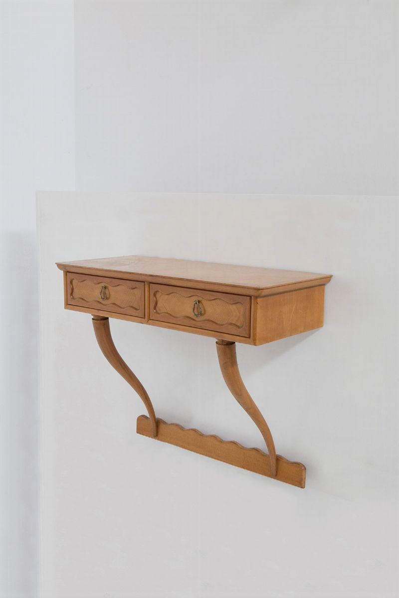 Consolle sospesa firmata Arch. Paolo Buffa