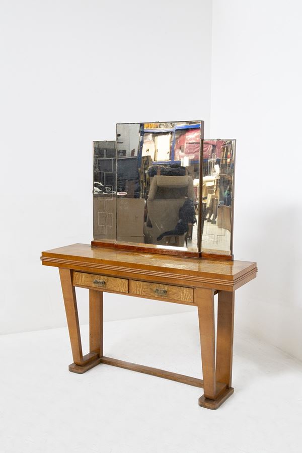 Italian Vanity console with mirror