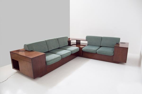 Center Living Room Sofa with Bernini Manufacture Label