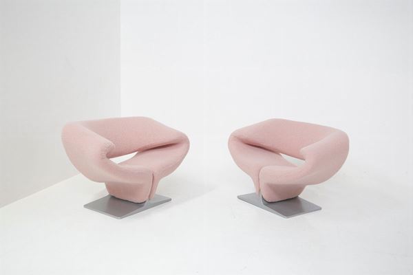 Pierre Paulin - Poltrone Ribbon Pierre Paulin, Prima Edizione