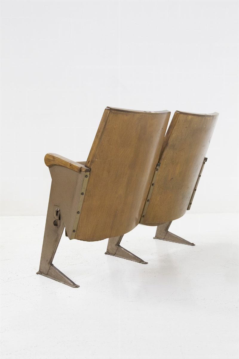 Gastone Rinaldi Sedie Cinema Mod. LV 4 per il Piccolo Milano