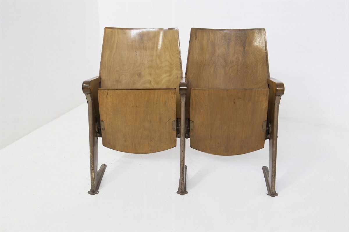 Gastone Rinaldi Sedie Cinema Mod. LV 4 per il Piccolo Milano